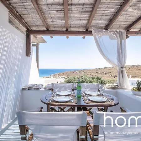 Дом отдыха Sunny Getaway Homm In Lia Mykonos 4ppl Калафатис